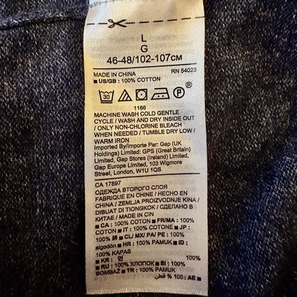 J. Crew women’s fisherman cable sweater-L - Picture 4 of 4